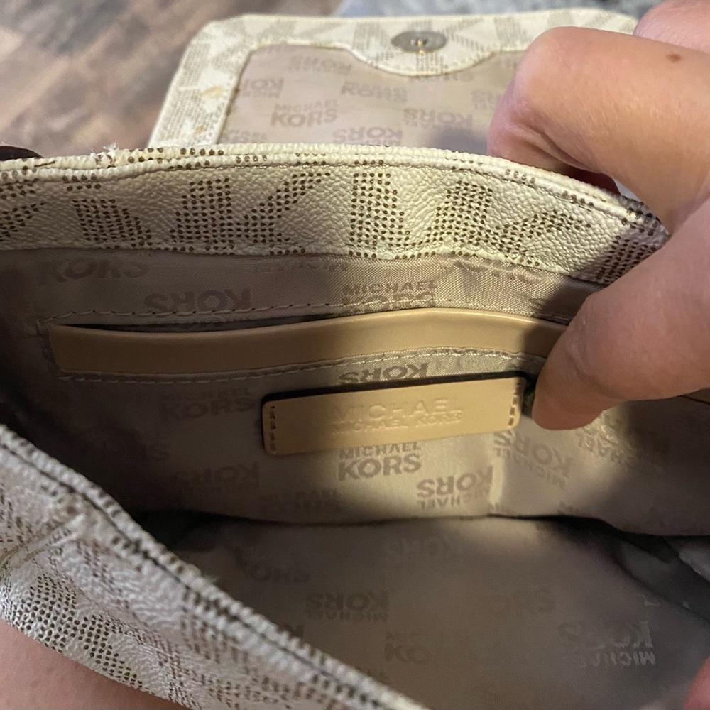 Michael Kors small crossbody leather